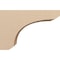 Ekena Millwork 7"W x 21"D x 14"H Classic Legacy Rough Cedar Woodgrain TimberThane Corbel, Primed Tan CORUR07X21X14LGYRCPR - alternate 3